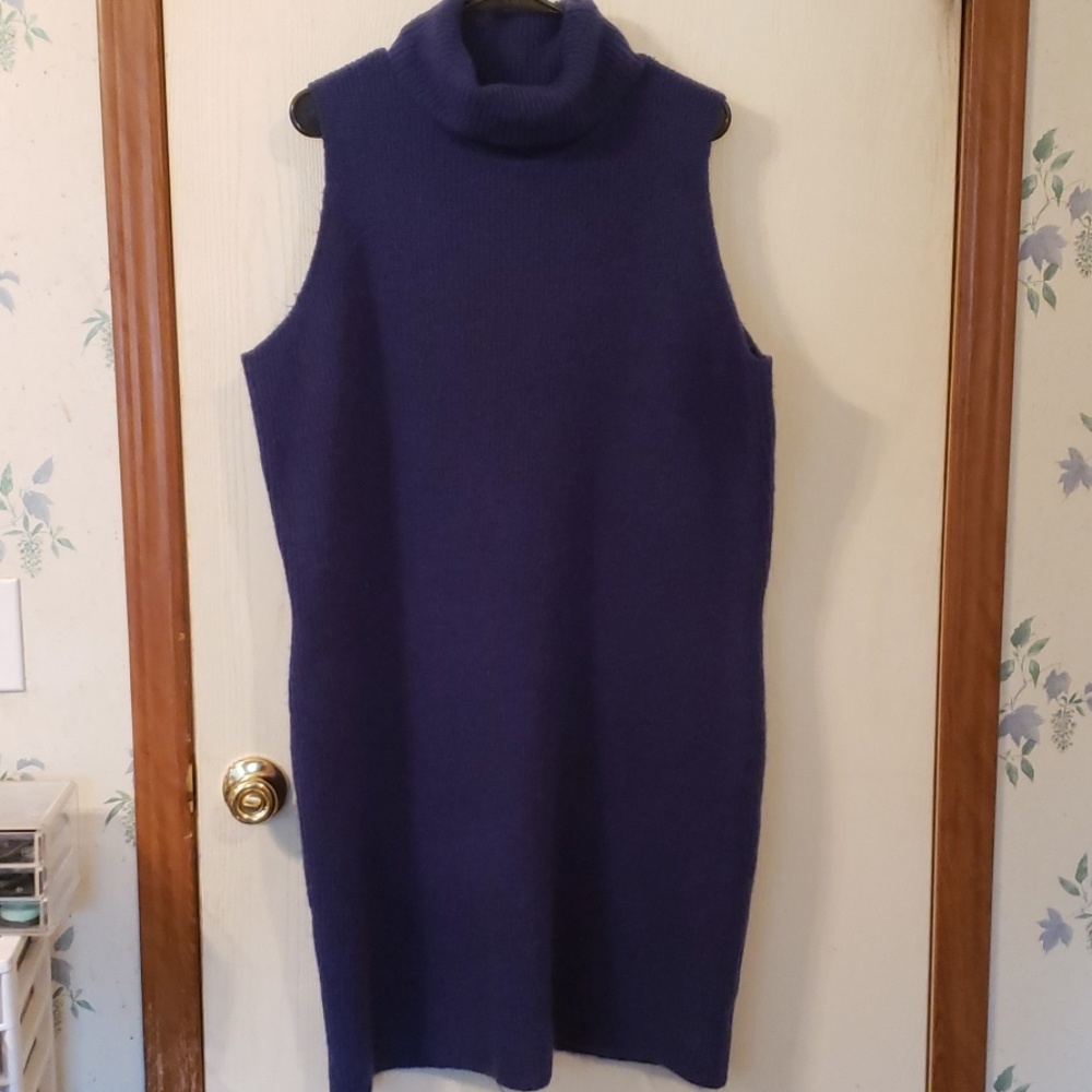 Lane Bryant turtleneck sweater dress 18/20